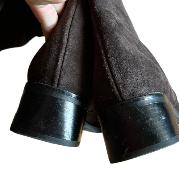 La Canadienne Passion Riding Boot Wide Leather Suede Womens Size 9 Brown - Picture 13 of 15